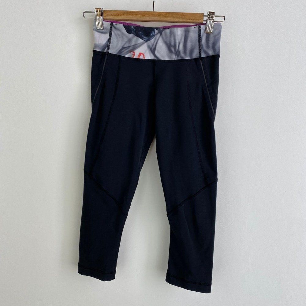 LULULEMON Pattern Yoke Crop Legging
